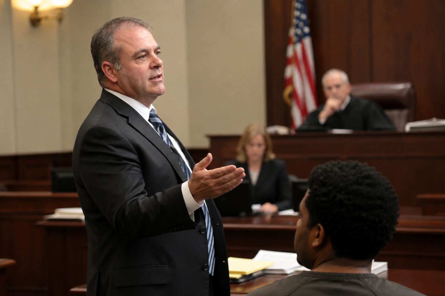 Defending the accused